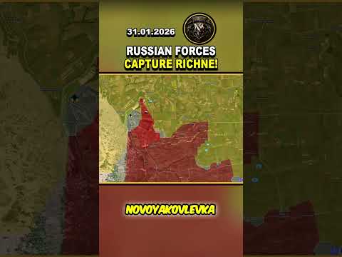 ⚠️ RUSSIA’S MAJOR OFFENSIVE IN ZAPOROZHYE: RUSSIAN FORCES CAPTURE RICHNE #russia #ukraine