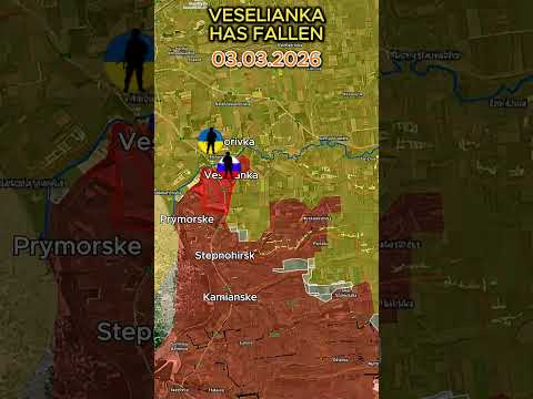 Veselianka Has Fallen. The Road to Zaporozhye Is Open 🚀⚔️🔥 #ukraine #russia