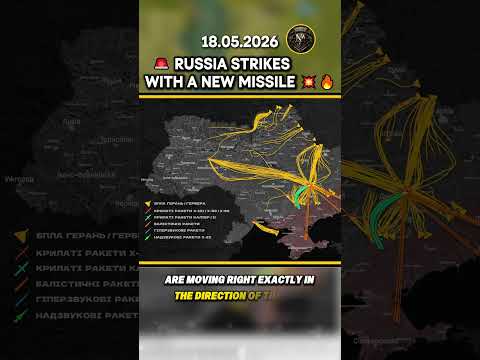 ⚡ RUSSIA LAUNCHES A RETALIATORY STRIKE WITH A NEW MISSILE 🚀💥🔥 #ukraine #russia