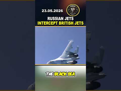 🛦 BLACK SEA: RUSSIAN JETS INTERCEPT BRITISH RECONNAISSANCE PLANE 💥 #russia #nato #uk #usa