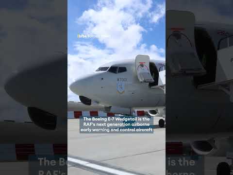 RAF welcome first ‘eyes in the sky’ early warning Wedgetail