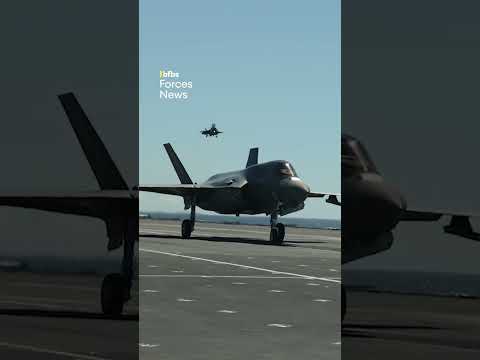 F-35B Lightning jets on HMS Prince of Wales⚡️