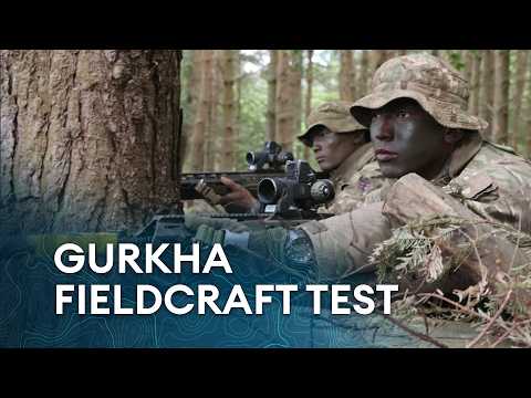 Mastering fieldcraft skills in journey to become an elite Gurkha