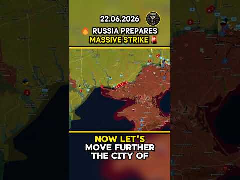 🔥 RUSSIA PREPARES MASSIVE STRIKE 🚨Military Summary 2026.06.22 #russia #ukraine #ukrainewar