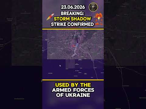 🔥 BREAKING: STORM SHADOW STRIKE CONFIRMED 💥Military Summary 2026.06.23 #russia #ukraine #ukrainewar