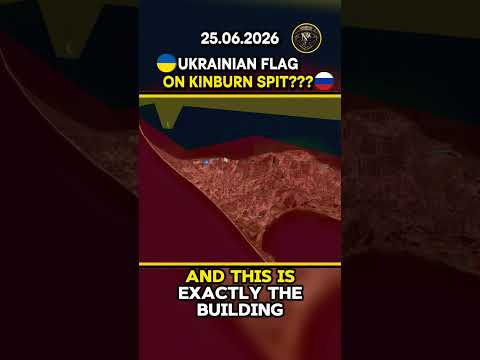 🇺🇦 UKRAINIAN FLAG ON KINBURN SPIT??? 🇷🇺 Military Summary 2026.06.25 #ukraine #ukrainewar