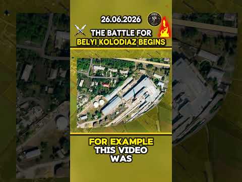 THE BATTLE FOR BELYI KOLODIAZ BEGINS ⚔️🔥Military Summary 2026.06.26 #ukraine #russia #ukrainewar