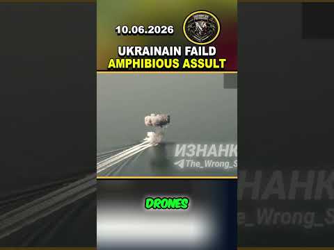 💥 DEVSTATING LOSS: UKRAINAIN FAILD AMPHIBIOUS ASSULT #russia #ukraine #news