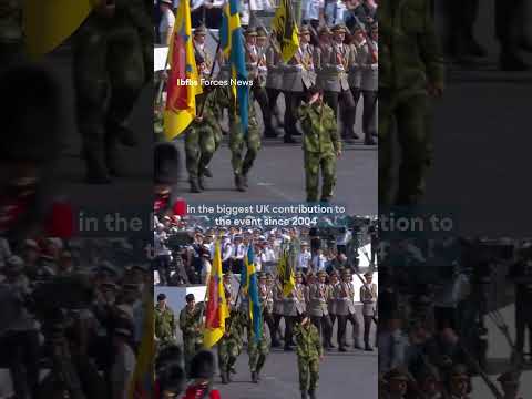 Grenadier Guards join Bastille Day parade
