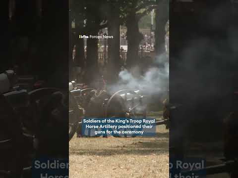 British Army mark Queen’s birthday