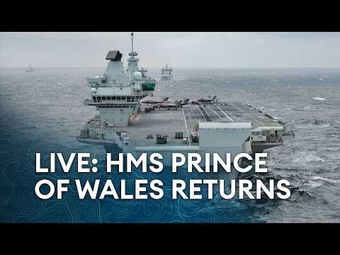 LIVE | HMS Prince of Wales returns home to Portsmouth
