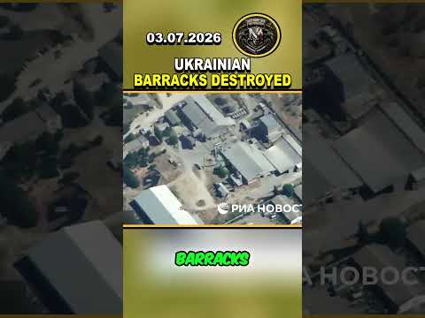 💥 MYKOLAIV: UKRAINE WAREHOUSES AND BARRACKS DESTROYED #russia #ukraine #viral