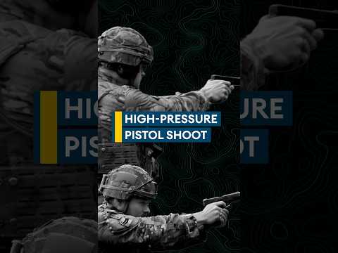 What does it take to pass British Army pistol assessment?