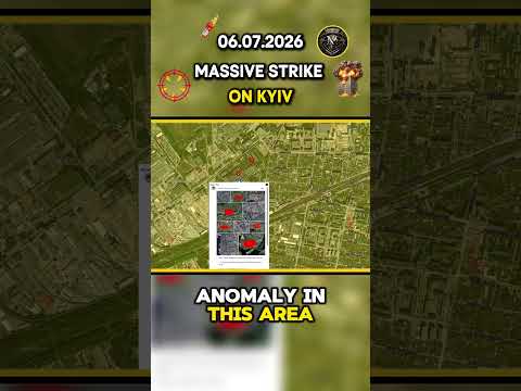 MASSIVE STRIKE ON KYIV🚀 Military Summary 2026.07.06 #russia #ukraine #ukrainewar #militarysummary