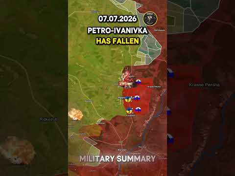 PETRO-IVANIVKA HAS FALLEN🚩 Kharkiv Offensive Accelerates⚔️MS 2026.07.01 #ukrainewar #russia #ukraine