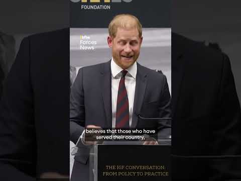 Prince Harry praises Invictus spirit🏆