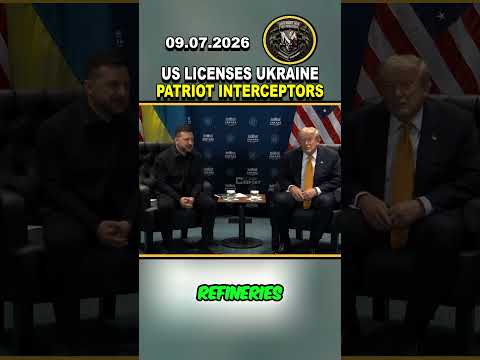 ⚠️ BREAKING: US LICENSES UKRAINE TO PRODUCE PATRIOT INTERCEPTORS #russia #ukraine #viral