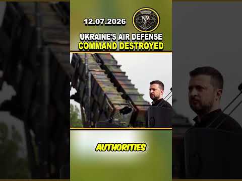 🔥 RUSSIA DESTROYS UKRAINE’S AIR DEFENSE COMMAND: MAJOR BLOW! #ukraine #russia #viral