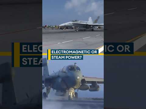 Aircraft carrier launch: Steam🆚Electromagnetic