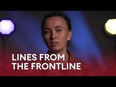 Ukrainian Marine, combat medic and poet honours fallen comrades
