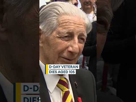 D-Day veteran dies aged 105