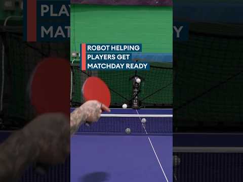 Robot serves aces for military table tennis stars🏓