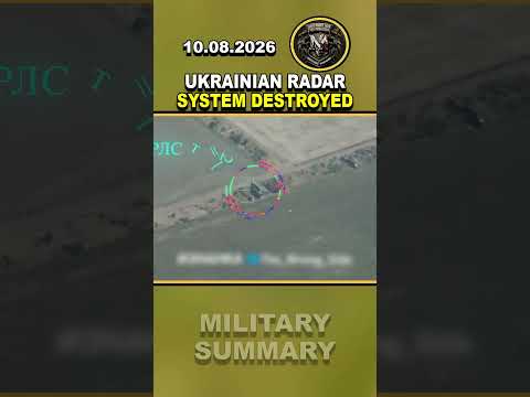 💥 UKRAINIAN P-18 RADAR RADAR SYSTEM DESTROYED NEAR MYKOLAIV #russia #ukraine #nato