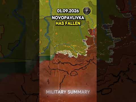 🔥CHERVONA KRYNYTSIA & NOVOPAVLIVKA HAVE FALLEN⚔️ Military Summary 2026.09.01
