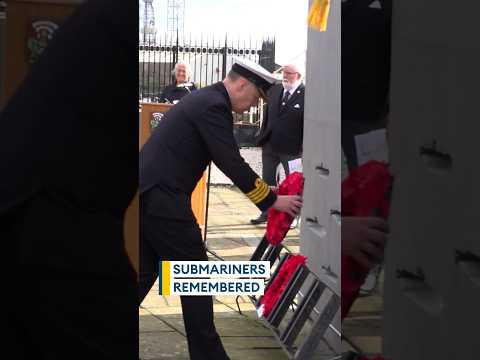Sacrifice of silent service remembered🌹