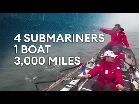 Royal Navy team aim for record on epic World’s Toughest Row