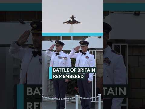 Typhoon flypast at RAF Akrotiri marks Battle of Britain