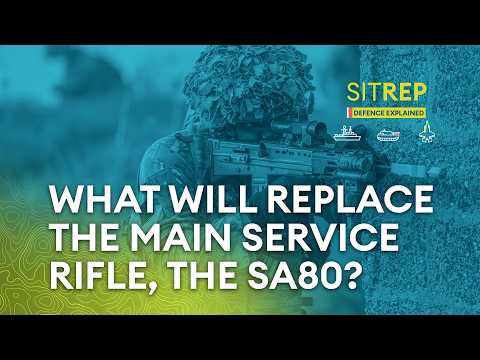 What will replace the main service rifle, the SA80?