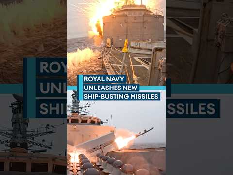 Royal Navy unleashes ship-busting missiles💥