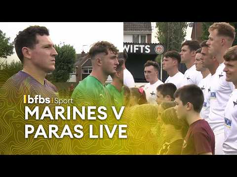 Royal Marines v Parachute Regiment LIVE | Falklands Cup football live from Exmouth