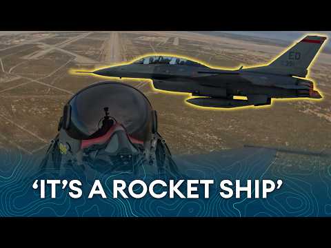 First UK civilian flies supersonic in USAF F-16 Viper – how did he do?