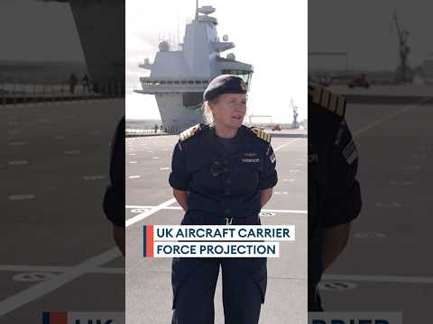 UK’s aircraft carriers projecting power against threats