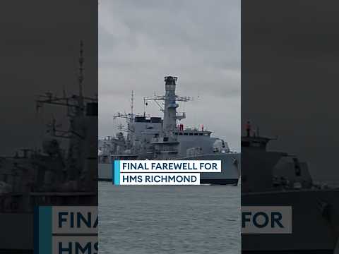 Farewell HMS Richmond👏