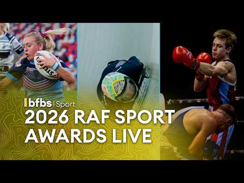 2026 RAF Sport Awards | Celebrate the best of RAF Sport live from London