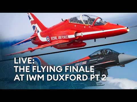 Duxford Flying Finale 2026 LIVE | Red Arrows, Typhoons & more