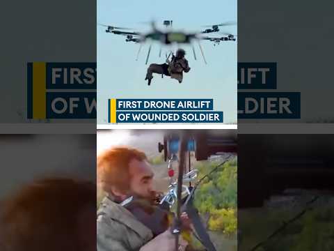 Is this the first drone airlift rescue?