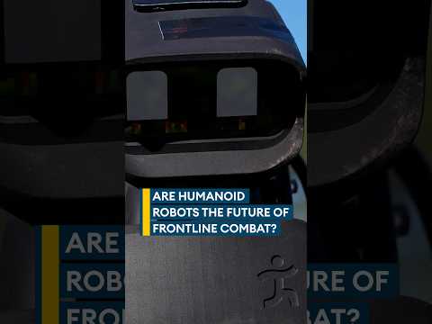 Are humanoid robots the future of frontline combat?💥
