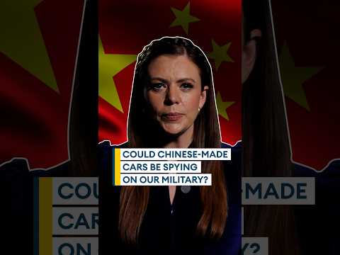 Could Chinese cars be spying on our military?🚗