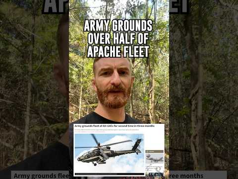 Army Grounds Over Half Of The Apache Fleet