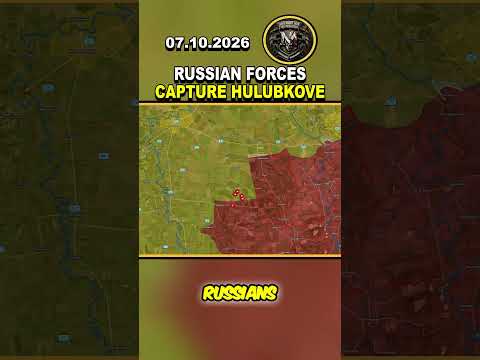 🚨 ZAPOROZHYE DIRECTION: RUSSIAN FORCES CAPTURE HULUBKOVE #russia #ukrainewar