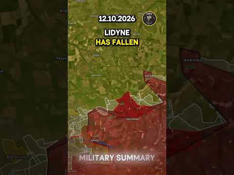 ⚔️MYKILSKE & LIDYNE HAVE FALLEN 🔥 Military Summary 2026.10.12 #russia #ukrainewar #ukraine