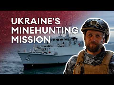 How Ukrainian sailors train to clear Russian sea mines in the UK