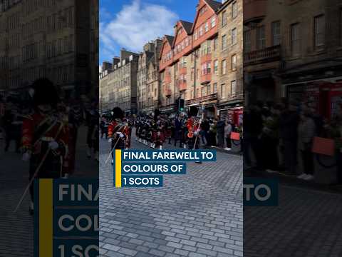 Infanteers bid farewell to battalion’s Colours after 1 Scots became 1 Ranger